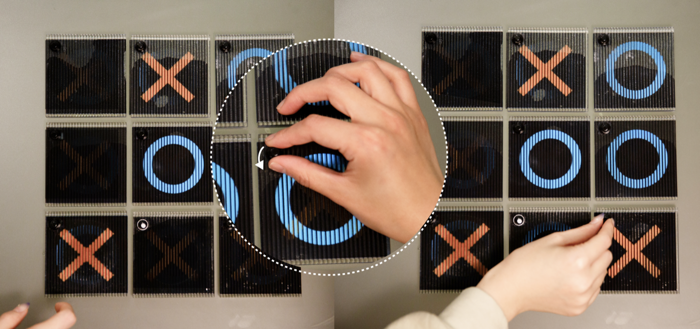 Tic-tac-toe board application