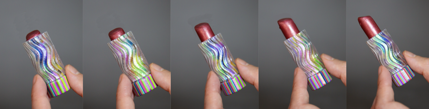 Lipstick tube application
