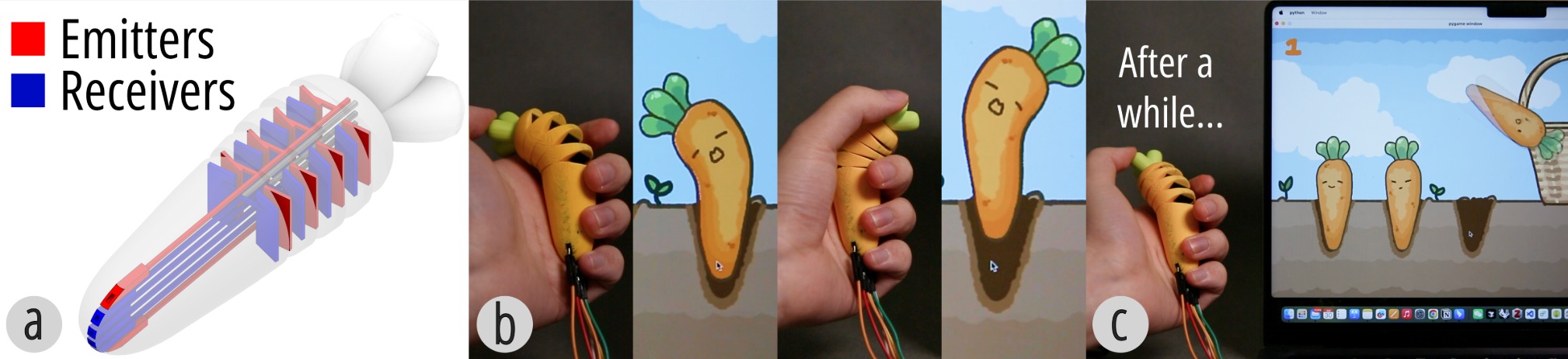 Xspine carrot-shaped fidget toy