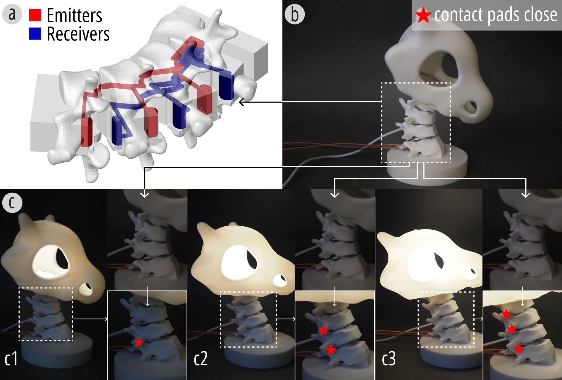 Xspine bistable lamp